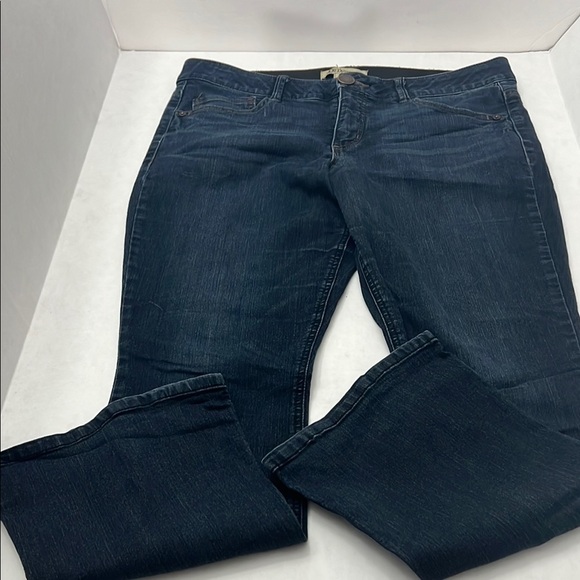 Democracy Women's Deep Indigo Boot Cut Jeans - Picture 1 of 7